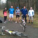 The Wyre Forest loop (42 miles) half way!